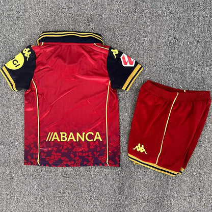 Jersey 2025/26 Deportivo La Coruna Visitante Manga corta Niño