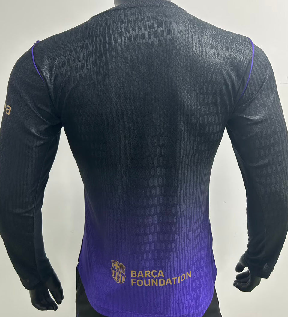 jersey 2026/27 barcelona visitante manga larga versión jugador