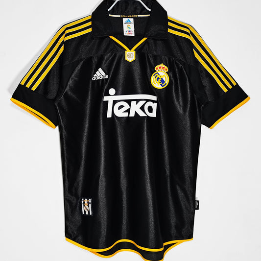 Jersey 1999/01 Real Madrid Visitante Manga corta Versión Fan Retro