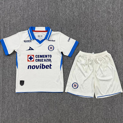 Jersey 2026/27 Cruz Azul Visitante Manga corta Niño