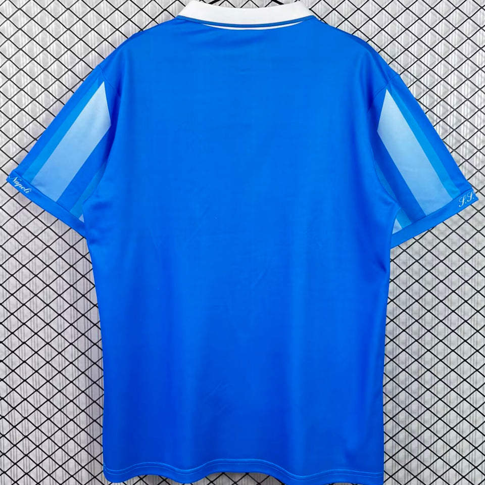 jersey 1996/1997 napoli local manga corta versión fan retro