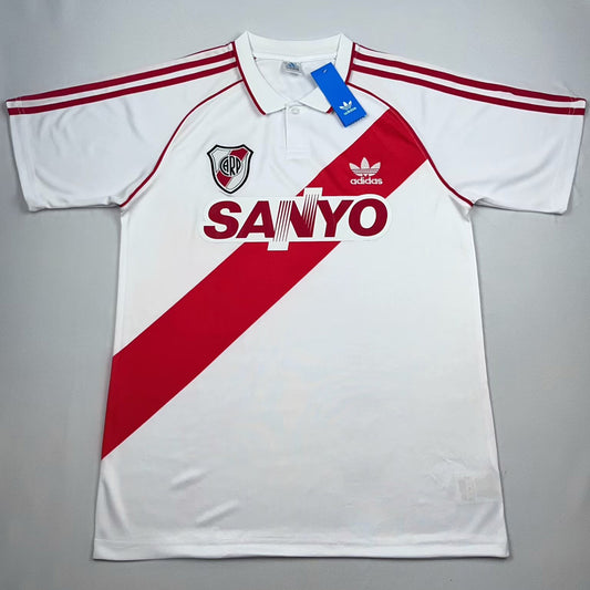 Jersey 1992/94 River Plate Local Manga corta Versión Fan Retro