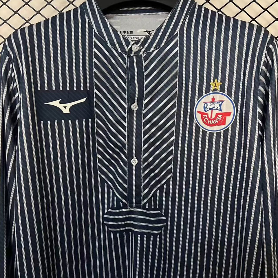 jersey 2026 fc hansa rostock especial manga larga versión fan