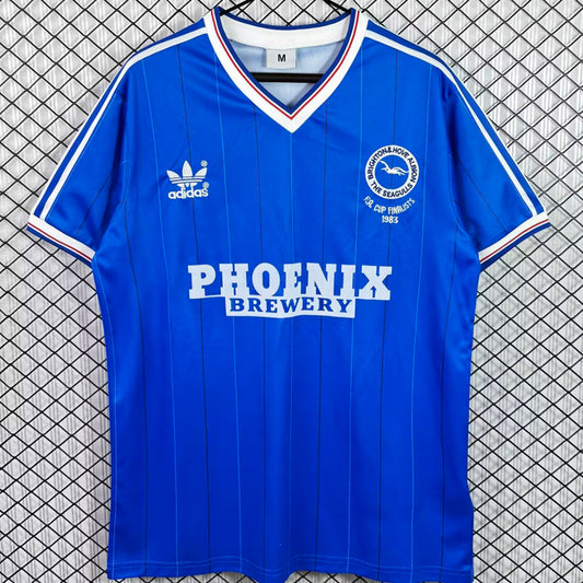 Jersey 1983/1984 Brighton Local Manga corta Versión Fan Retro