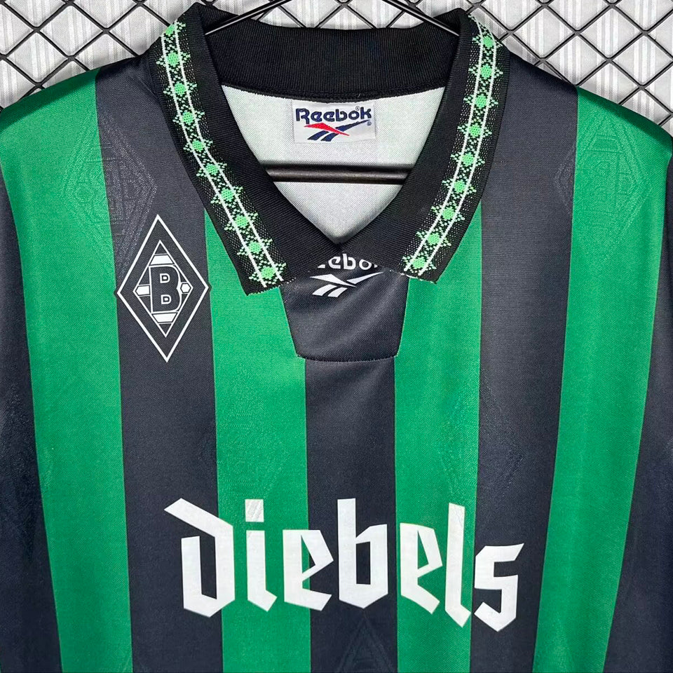 jersey 1995/1996 monchengladbach visitante manga corta versión fan retro