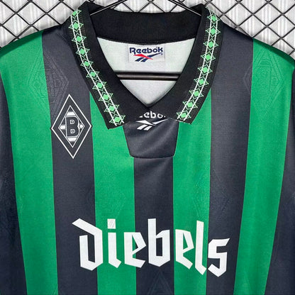 Jersey 1995/1996 Monchengladbach Visitante Manga corta Versión Fan Retro