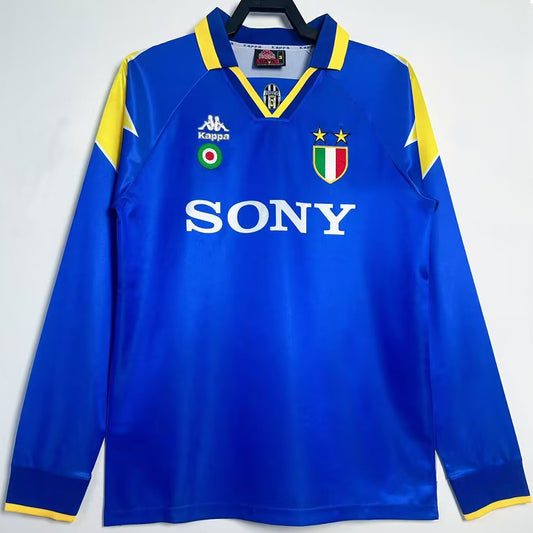 Jersey 1995/96 Juventus Visitante Manga larga Versión Fan Retro