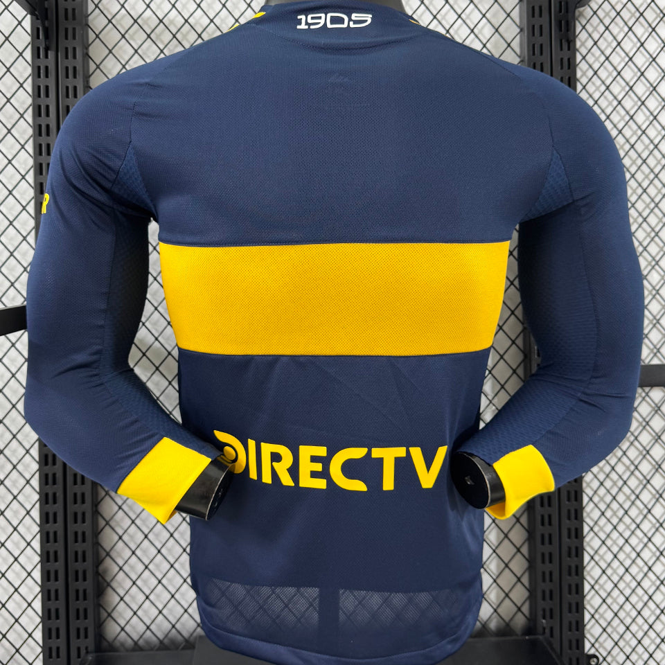 jersey 2025/26 boca especial manga larga versión jugador
