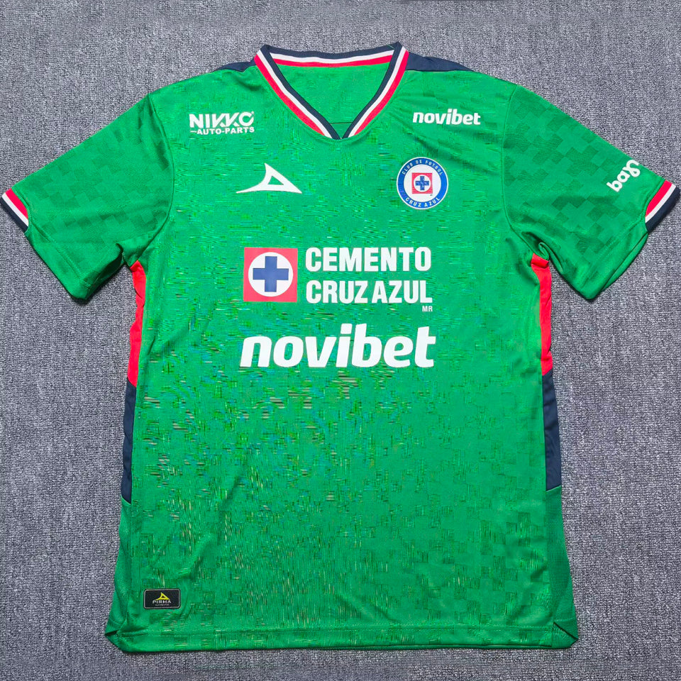 Jersey 2025/26 Cruz Azul Portero Manga corta Versión Fan