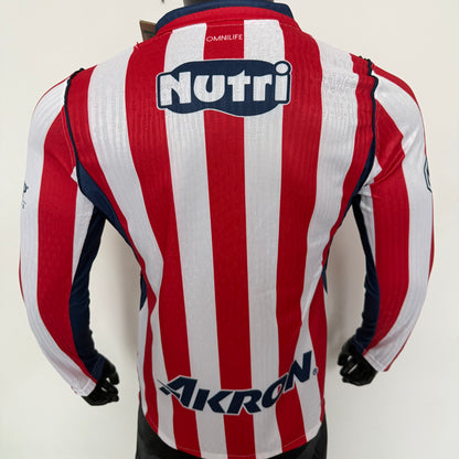 Jersey 2026/27 Chivas Local Manga larga Versión Jugador