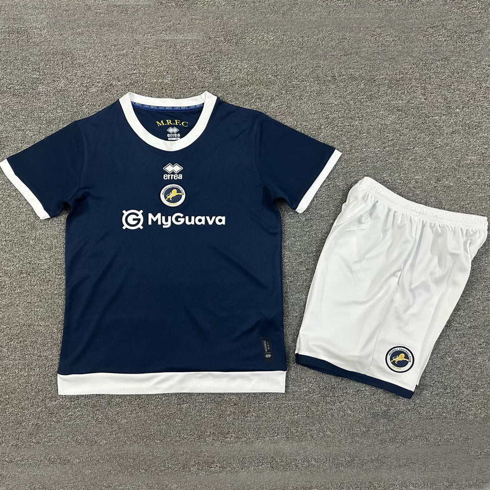 Jersey 2025/26 Millwall Local Manga corta Niño