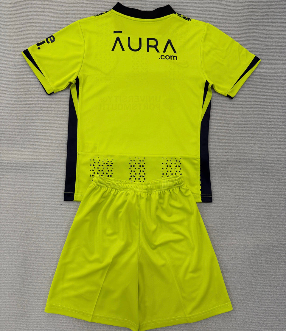 jersey 2025/26 portsmouth tercero manga corta niño