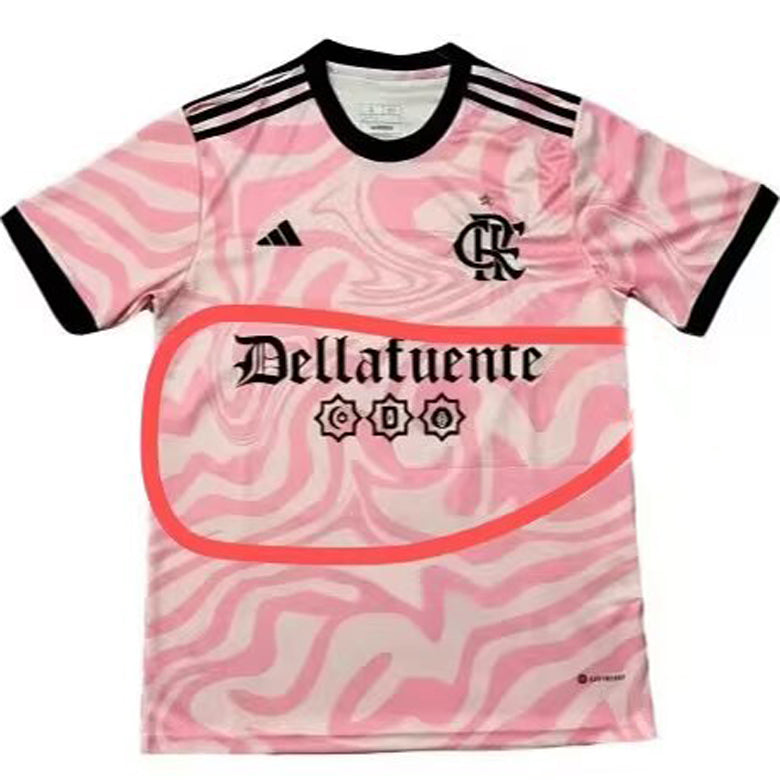 Jersey 2023 Flamengo Pink Especial Manga corta Versión Fan