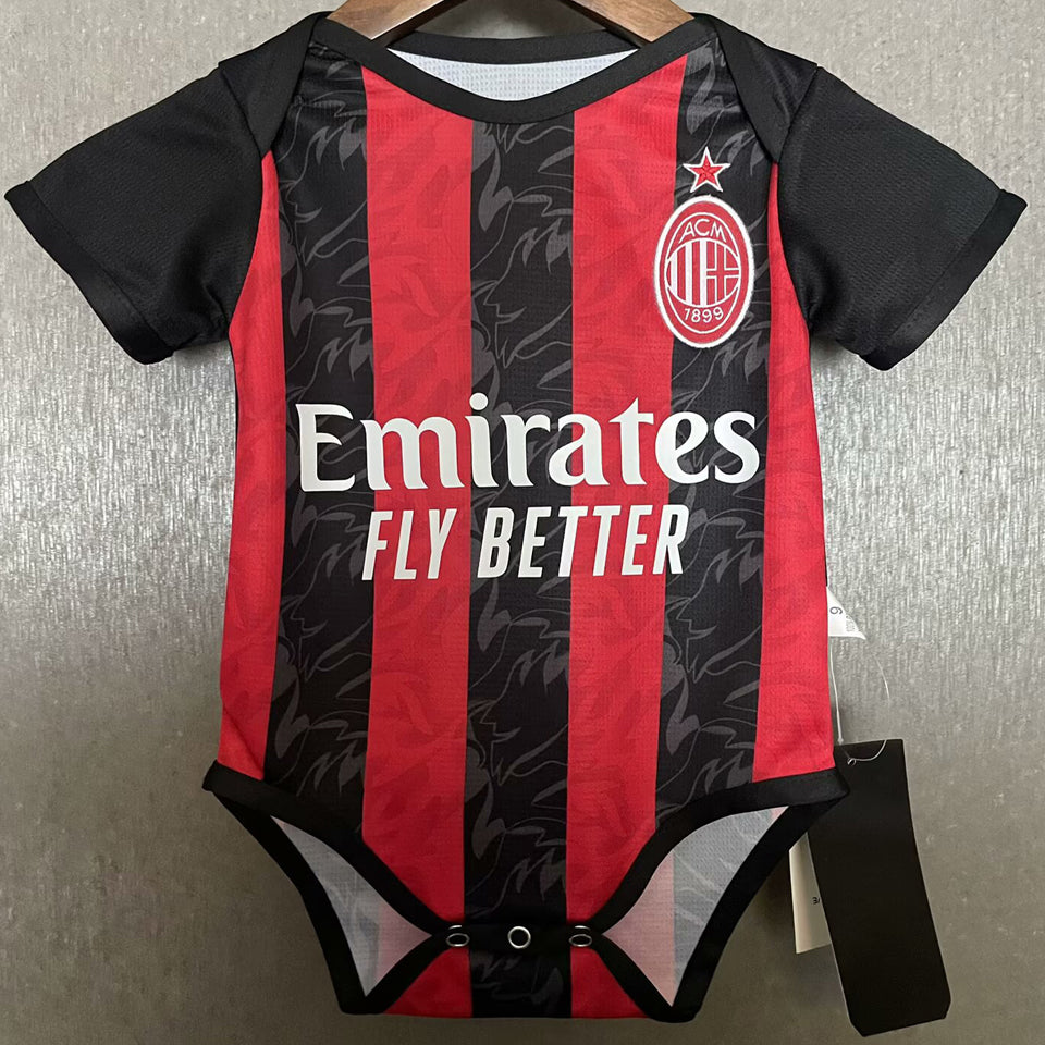 jersey 2025/26 ac milan local manga corta versión fan