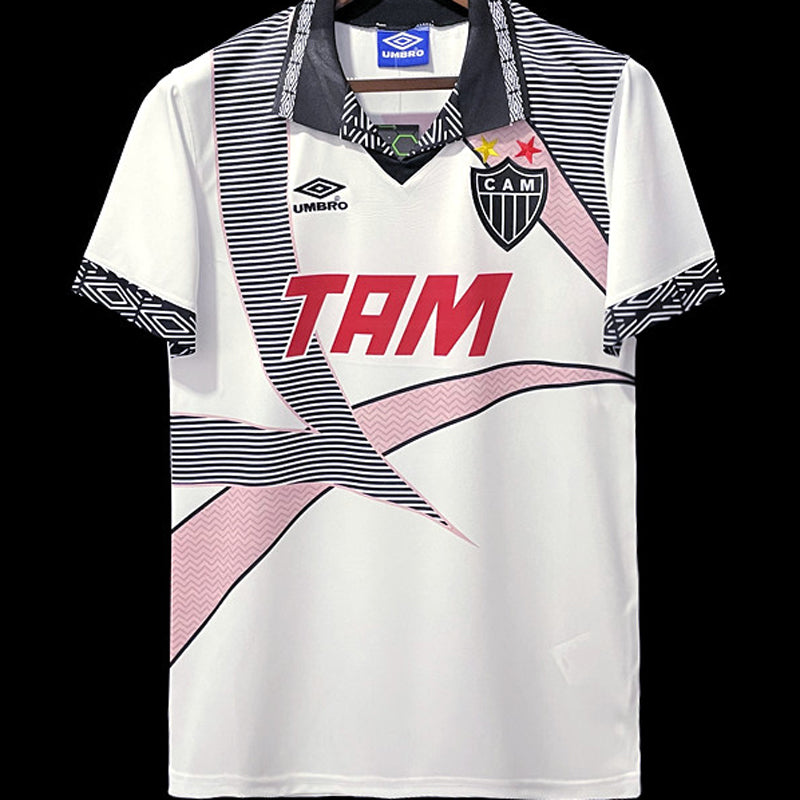 jersey 1996/97 at mineiro visitante manga corta versión fan retro