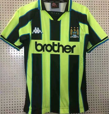 Jersey 1998/99 Manchester City Especial Manga corta Versión Fan Retro