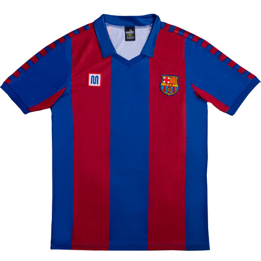 Jersey 1980/82 Barcelona Local Manga corta Versión Fan Retro
