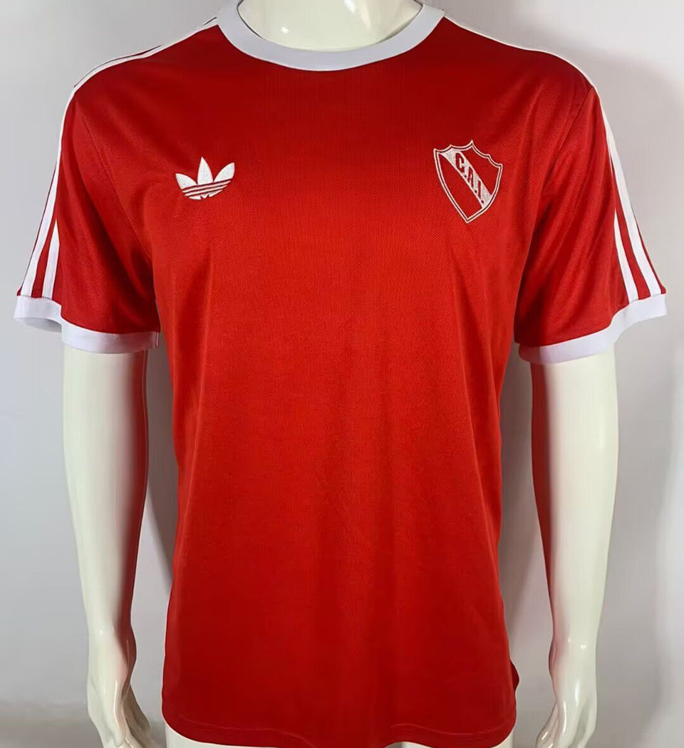 jersey 1978 atlético independiente local manga corta versión fan retro