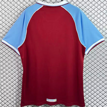 Jersey 1998/1999 Aston Villa Local Manga corta Versión Fan Retro