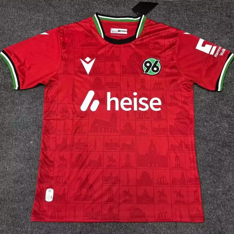 jersey 2026/27 hannover 96 local manga corta versión fan
