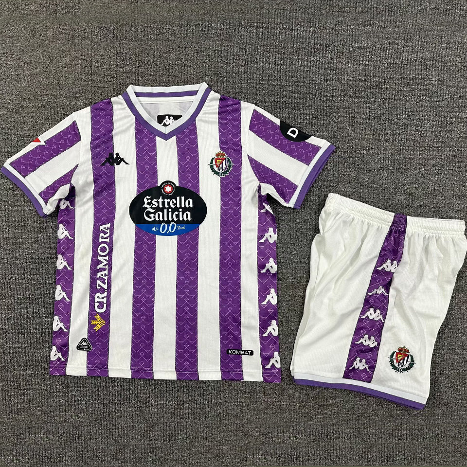 Jersey 2025/26 Real Valladolid Local Manga corta Niño