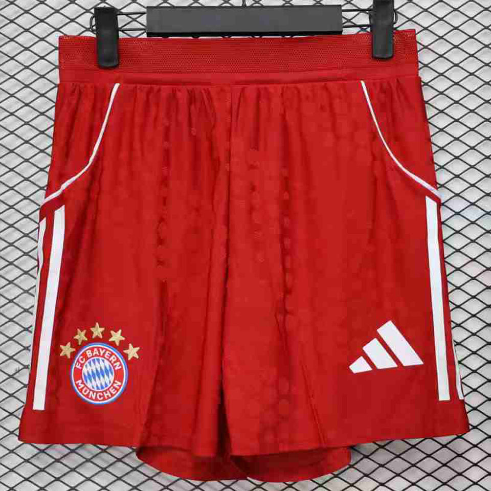 2025/26 Bayern Munich Local Versión Jugador Shorts/ Pantalones