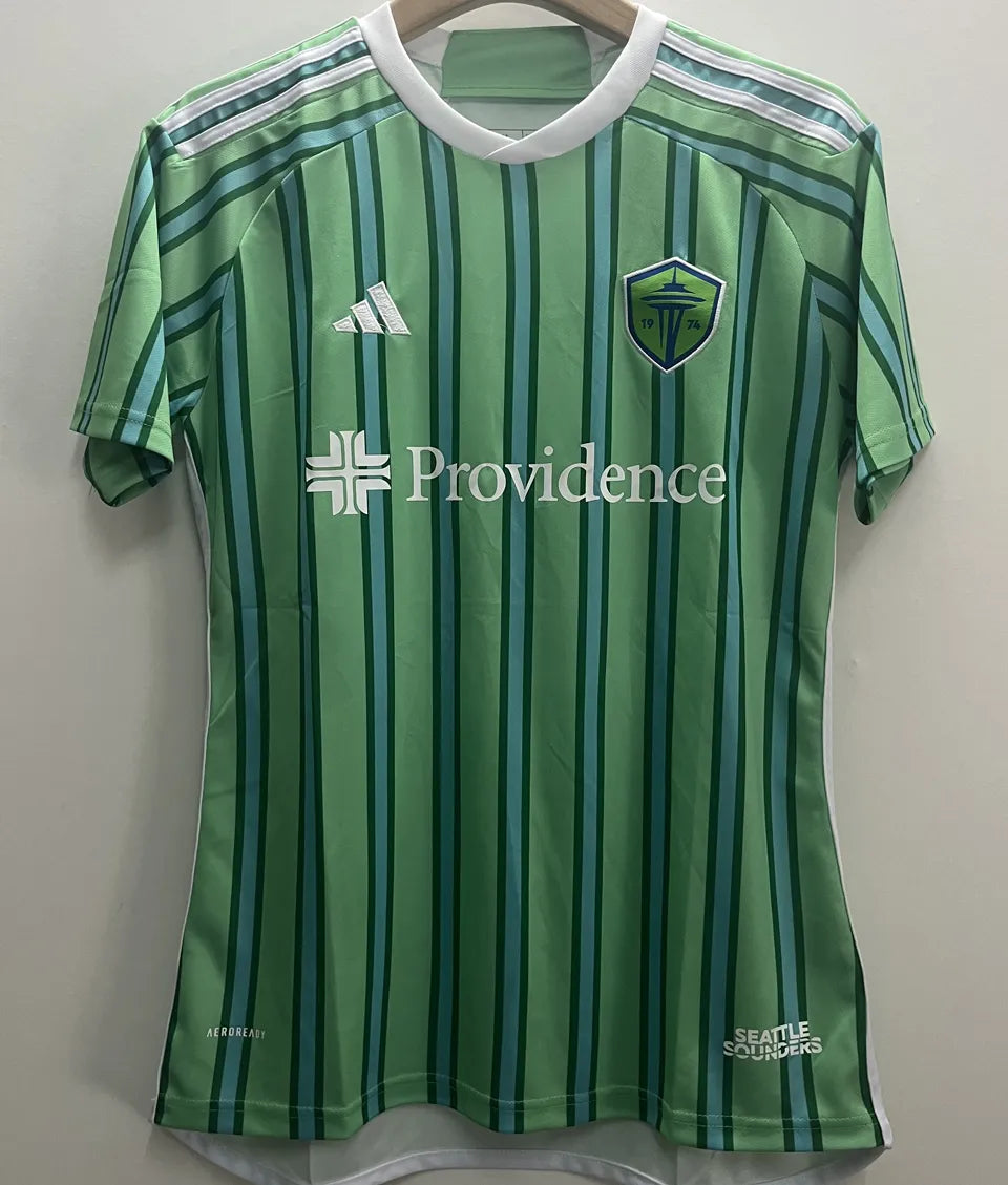 Jersey 2024/25 Seattle Sounders Local Manga corta Versión Fan