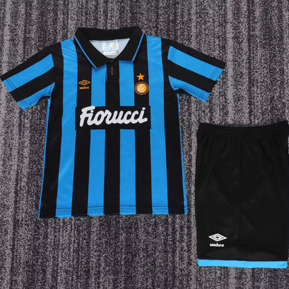 Jersey 1992/1994 Inter Milan Local Manga corta Niño Retro