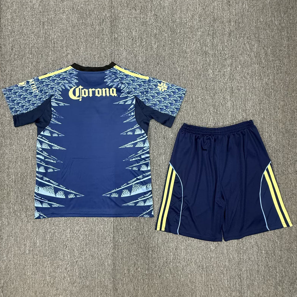 jersey 2025/26 club america visitante manga corta niño