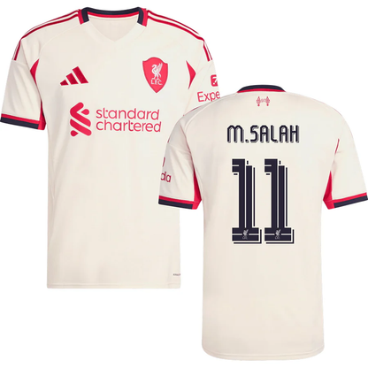 Jersey 2025/26 Liverpool Visitante Manga corta Versión Fan