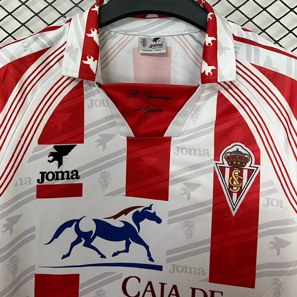 jersey 1995/1996 gijon especial manga corta versión fan retro