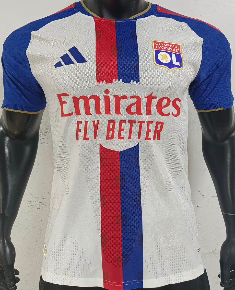 jersey 2026/27 lyon local manga corta versión jugador