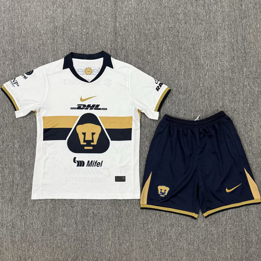 Jersey 2025/26 Pumas UNAM Local Manga corta Niño