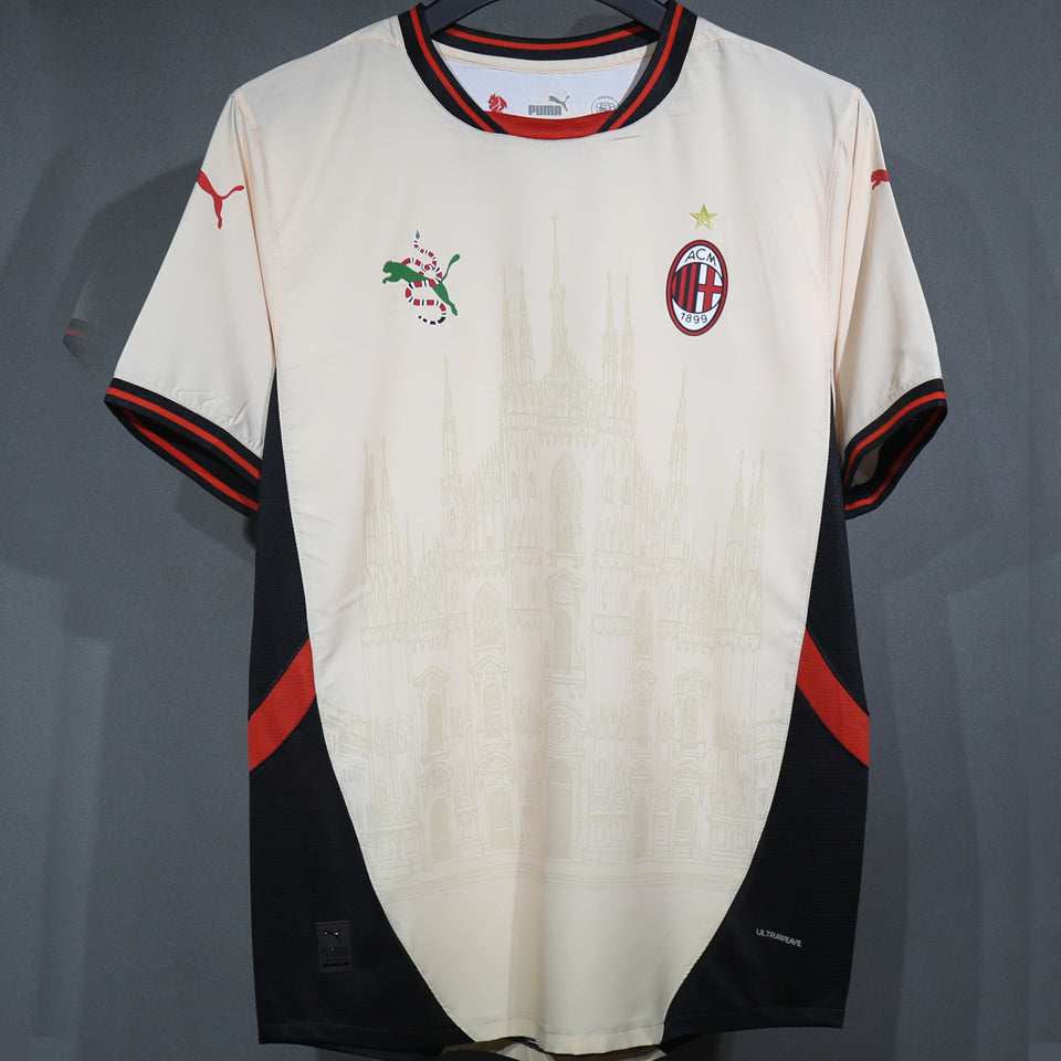 jersey 2025/26 ac milan especial manga corta versión jugador
