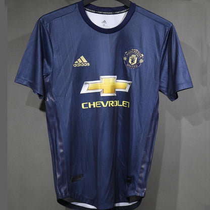 Jersey 2018/2019 Manchester United Tercero Manga corta Versión Jugador Retro