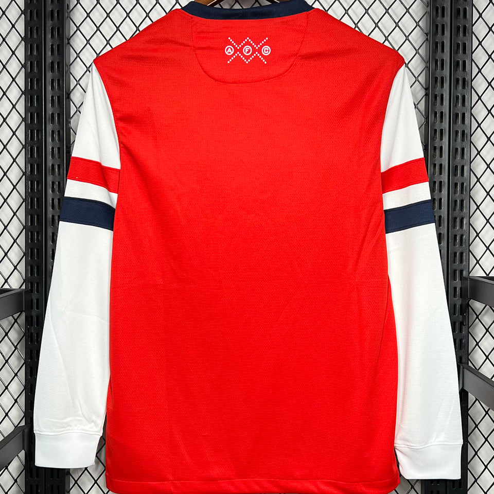 jersey 2012/13 arsenal local manga larga versión fan retro