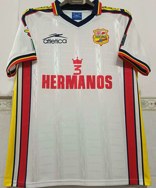 Jersey 1999/2000 Club Atlético Morelia Visitante Manga corta Versión Fan Retro