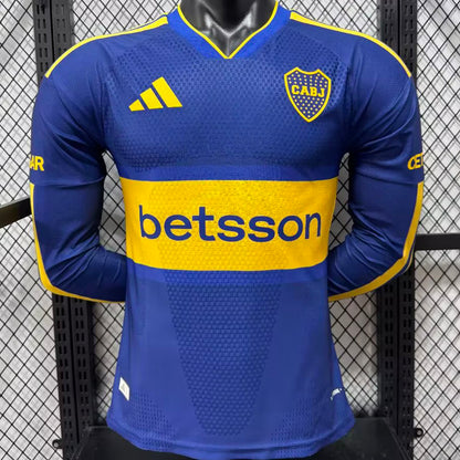 Jersey 2026/27 Boca Local Manga larga Versión Jugador