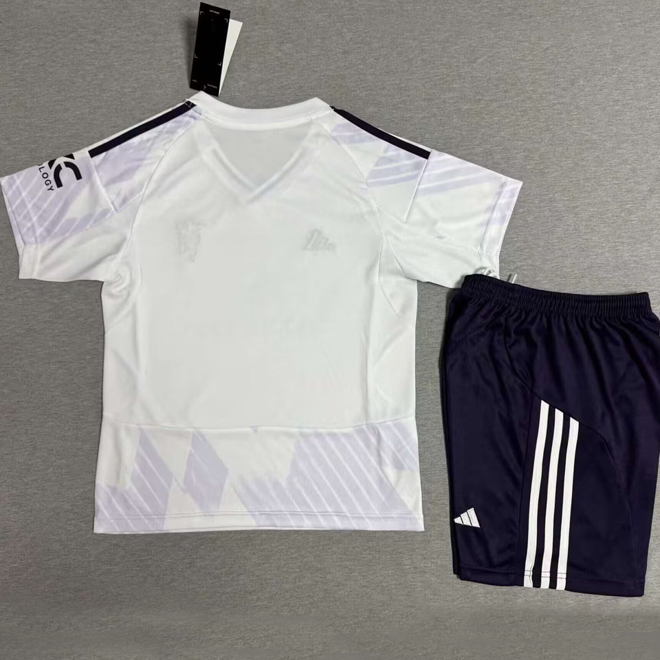 Jersey 2025/26 Manchester United Visitante Manga corta Niño