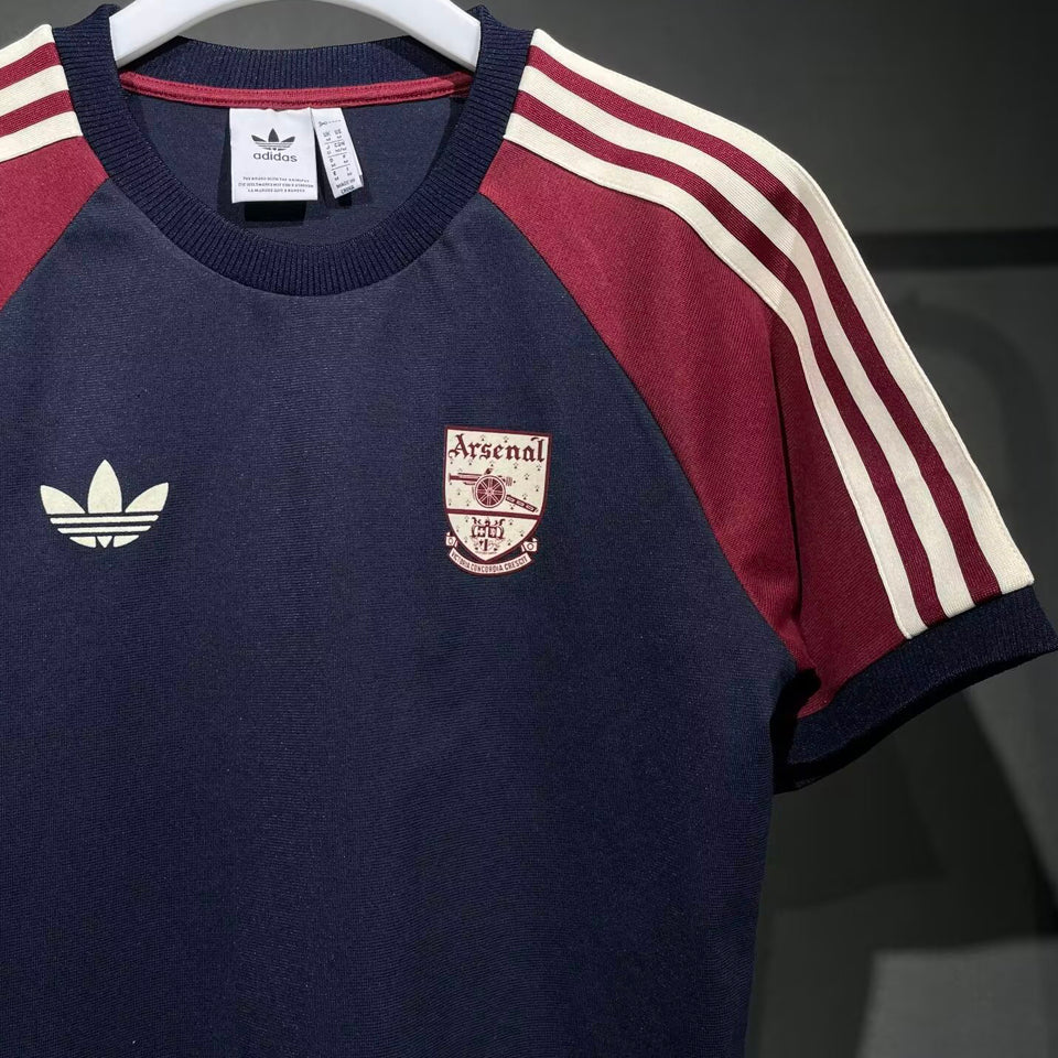 jersey 2025 arsenal especial manga corta versión fan retro