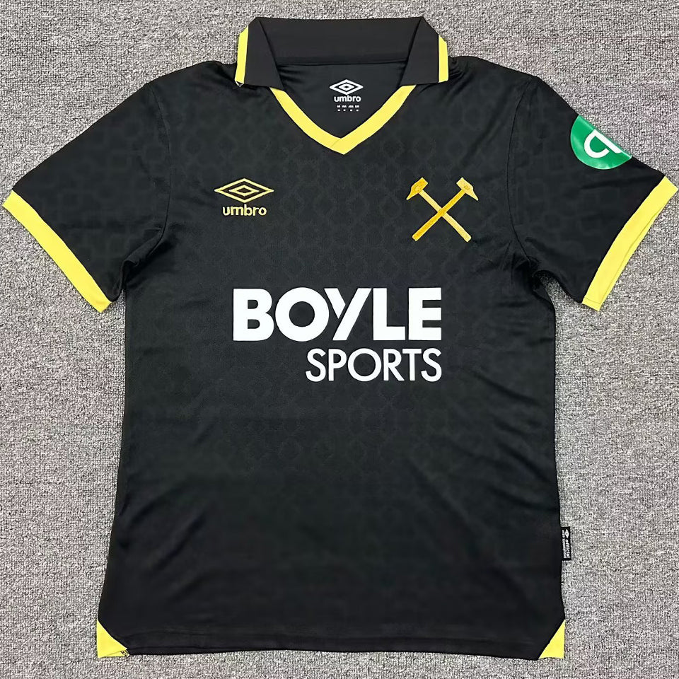 Jersey 2025/26 West Ham Tercero Manga corta Versión Fan
