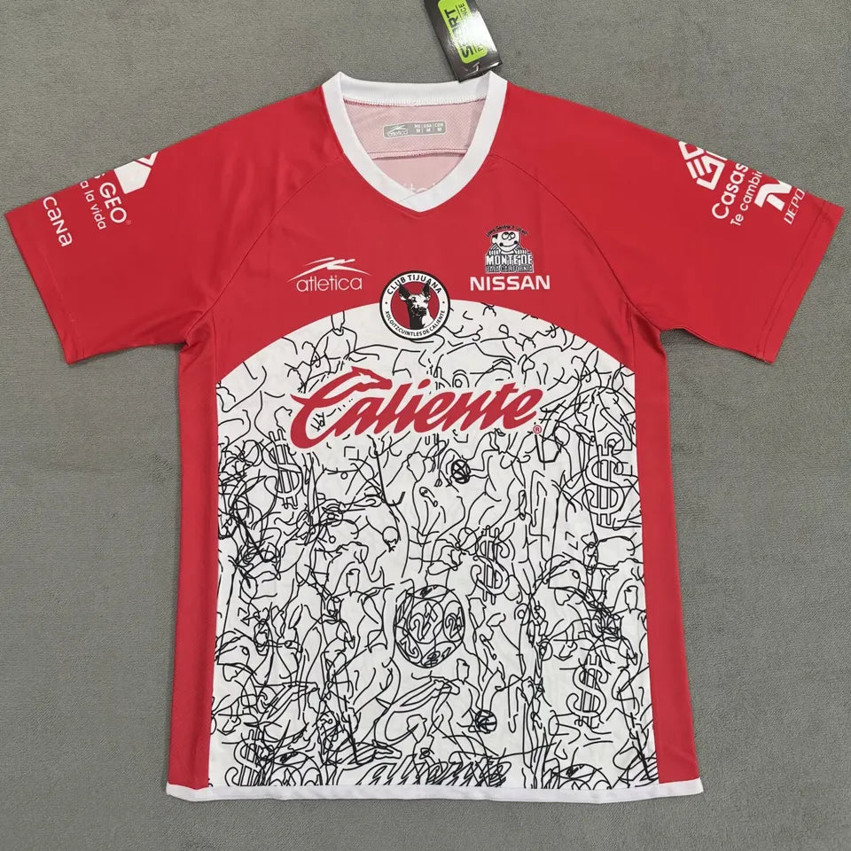 Jersey 2025 Tijuana Especial Manga corta Versión Fan