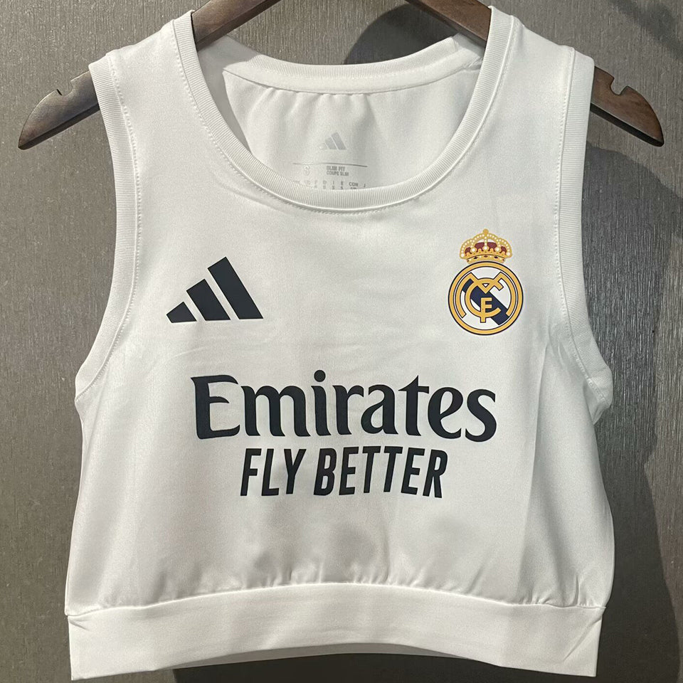 jersey 2025/26 real madrid local manga corta mujer