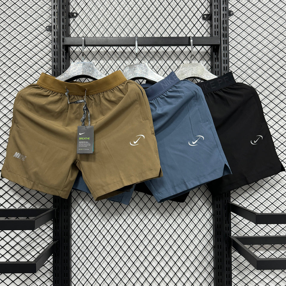 2025/26 nk casual double layer especial versión fan shorts/ pantalones