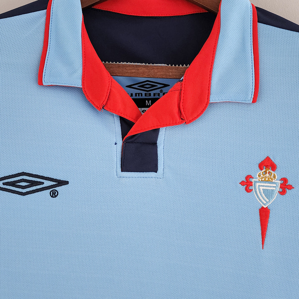 jersey 2002/04 celta local manga corta versión fan retro