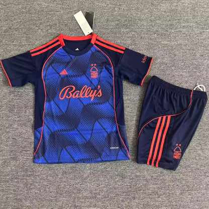 Jersey 2025/26 Nottingham Forest Tercero Manga corta Niño