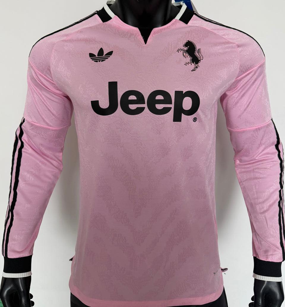 jersey 2026/27 juventus visitante manga larga versión jugador