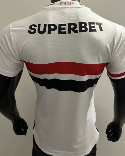 Jersey 2025/26 Sao Paulo Local Manga corta Versión Jugador