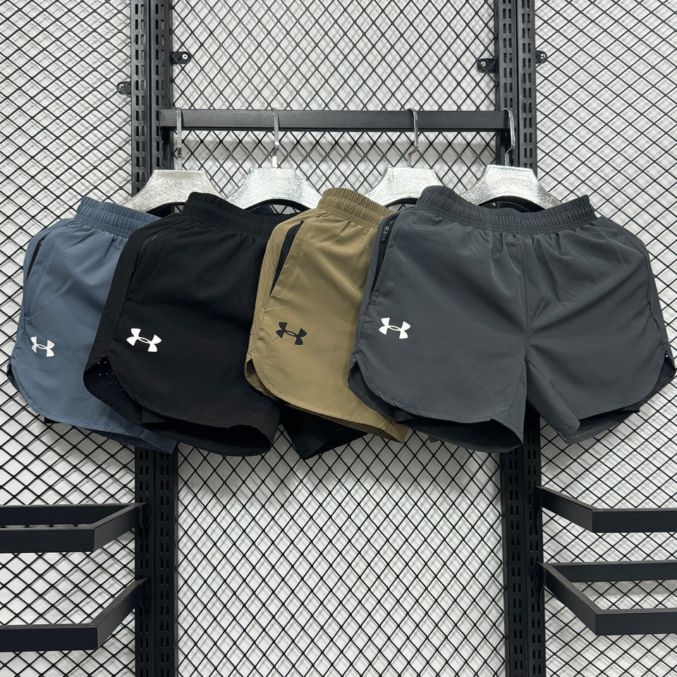 2025/26 ua casual double layer especial versión fan shorts/ pantalones