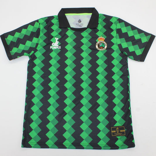 Jersey 2025 Racing Santander Portero Manga corta Versión Fan